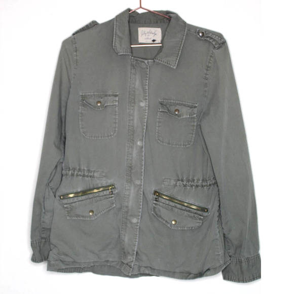 Revolve Lily Aldridge for Velvet military jacket M - Picture 1 of 12